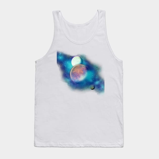 Space T-shirt Tank Top by Spaec store